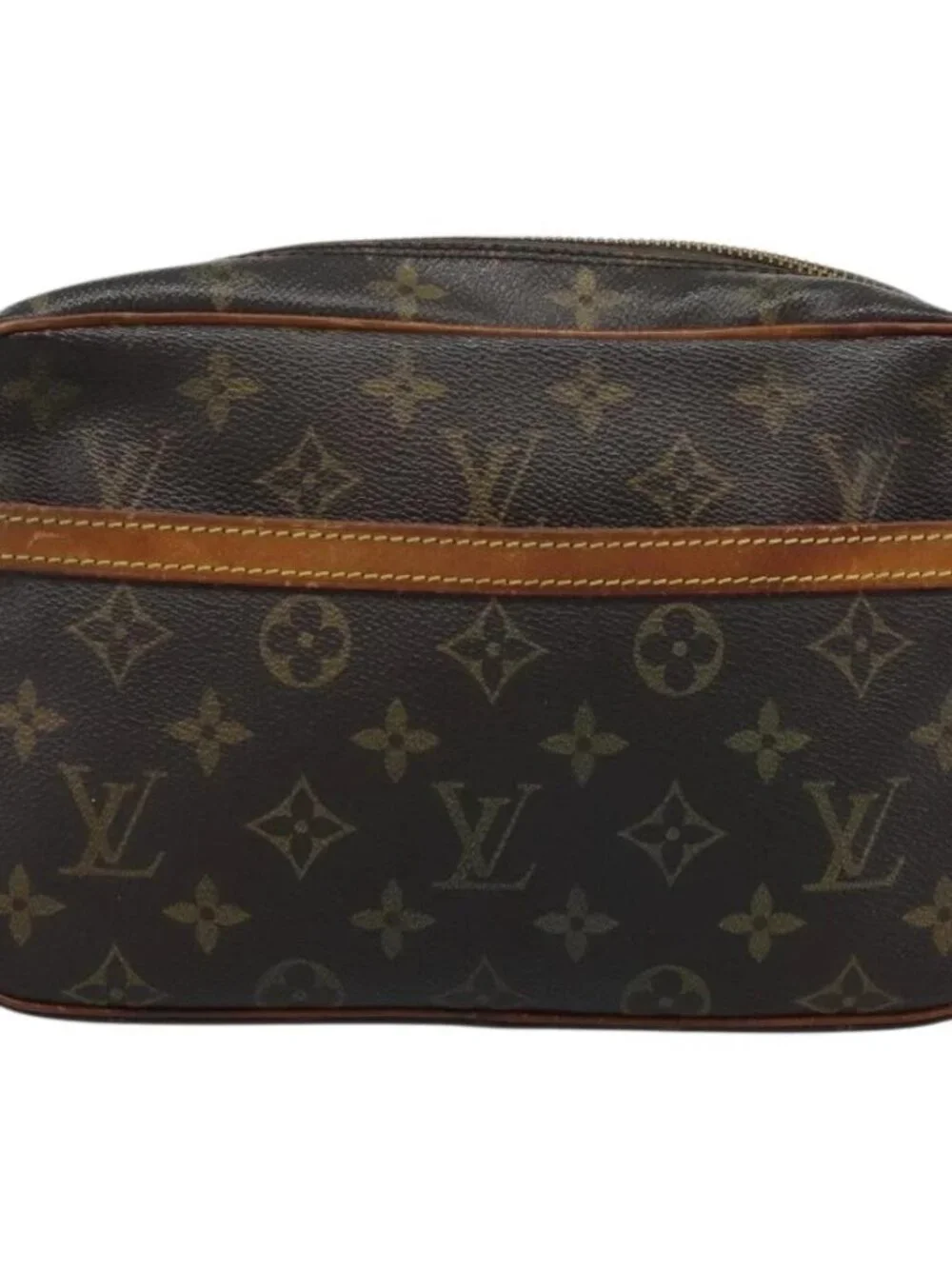 LOUIS VUITTON Monogram Compiegne 23 Clutch Bag M51847 LV Auth hk3914